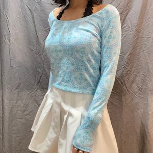 Crop top long sleeve